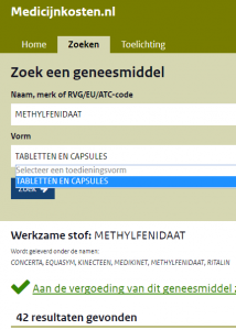 Uitleg medicijnkosten.nl 2